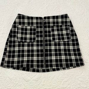 Size Medium Plaid Skirt